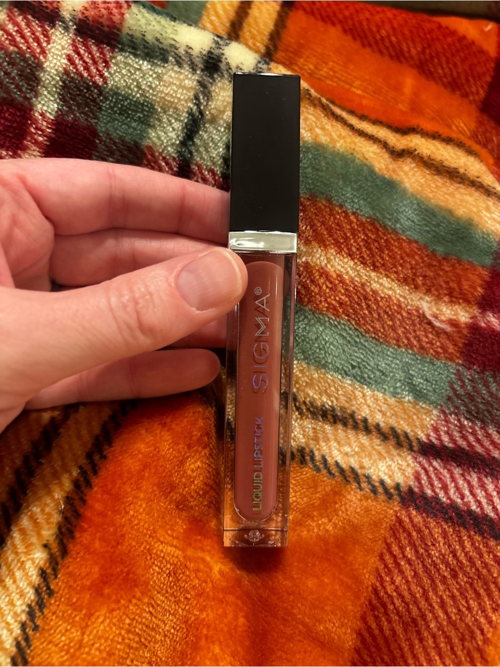 Sigma Beauty Liquid Lipstick — Dusty Mauve Brown